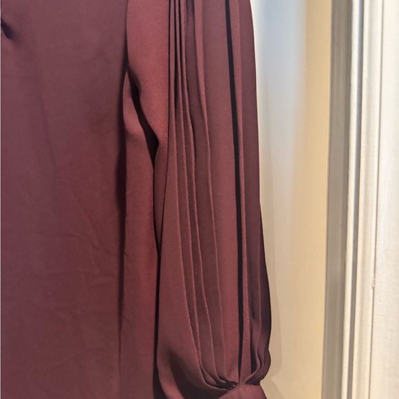 Vince Camuto Deep Burgundy Blouse - Picture 4 of 4